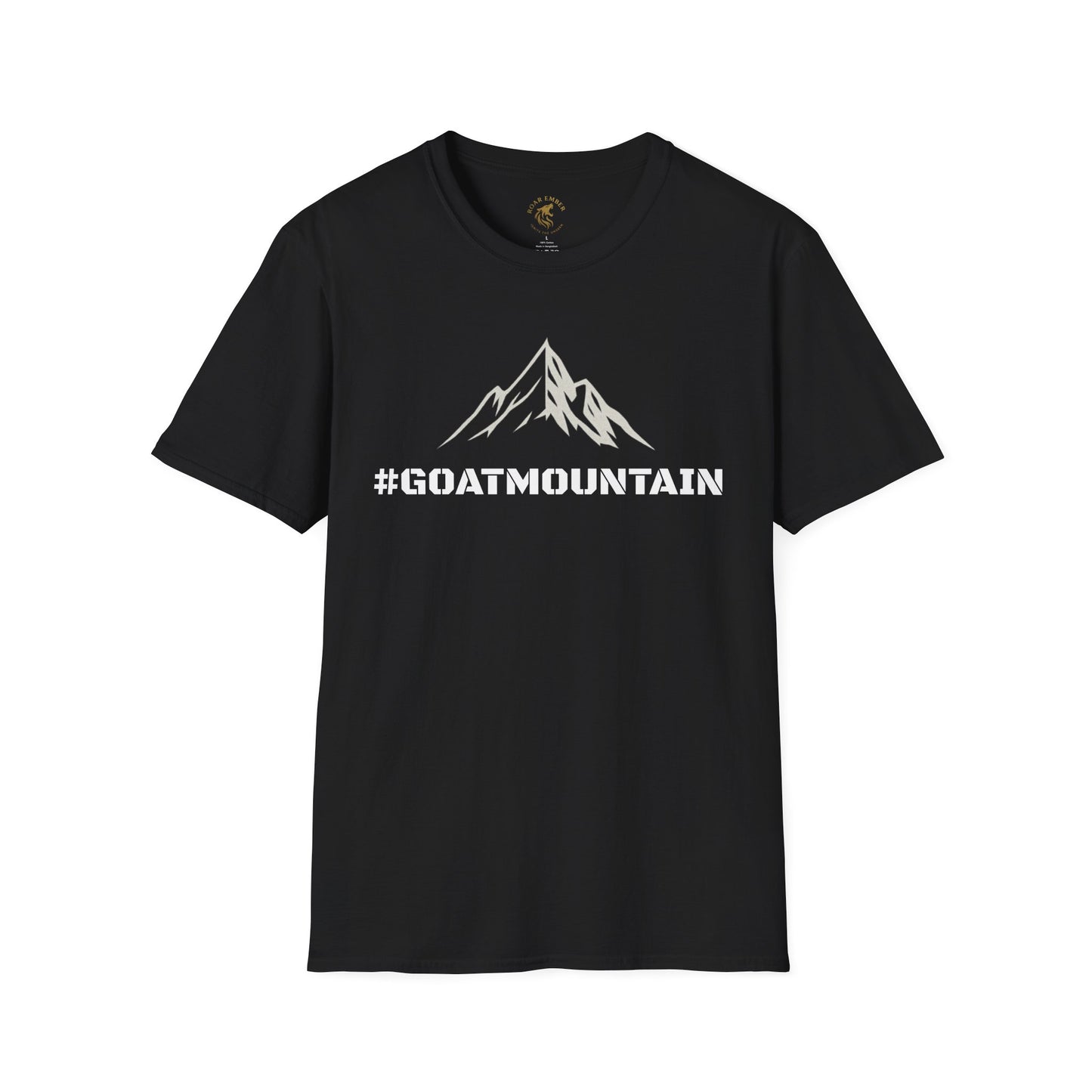 #GOATMOUNTAIN Roar Ember Exclusive T-shirt — Mountain Peak Outdoor Adventure Shirt