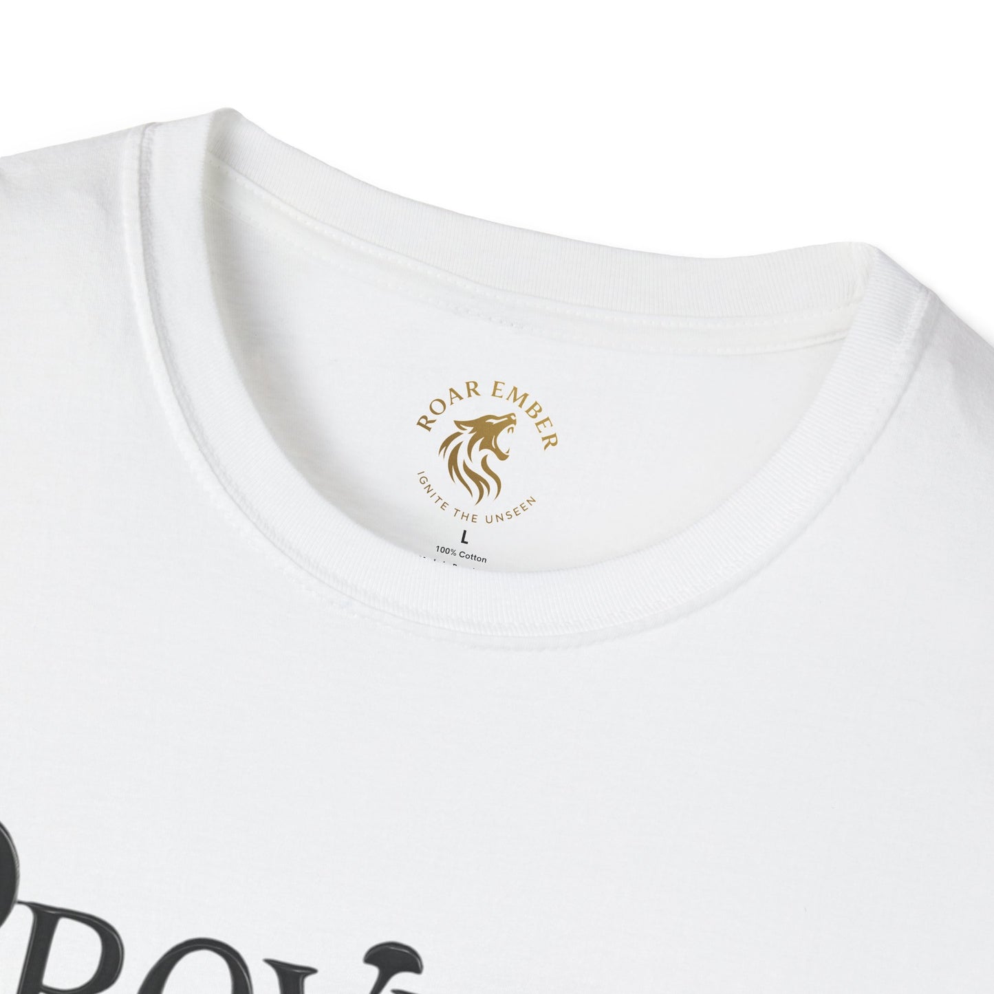 Proverb 12:1 Roar Ember T-shirt