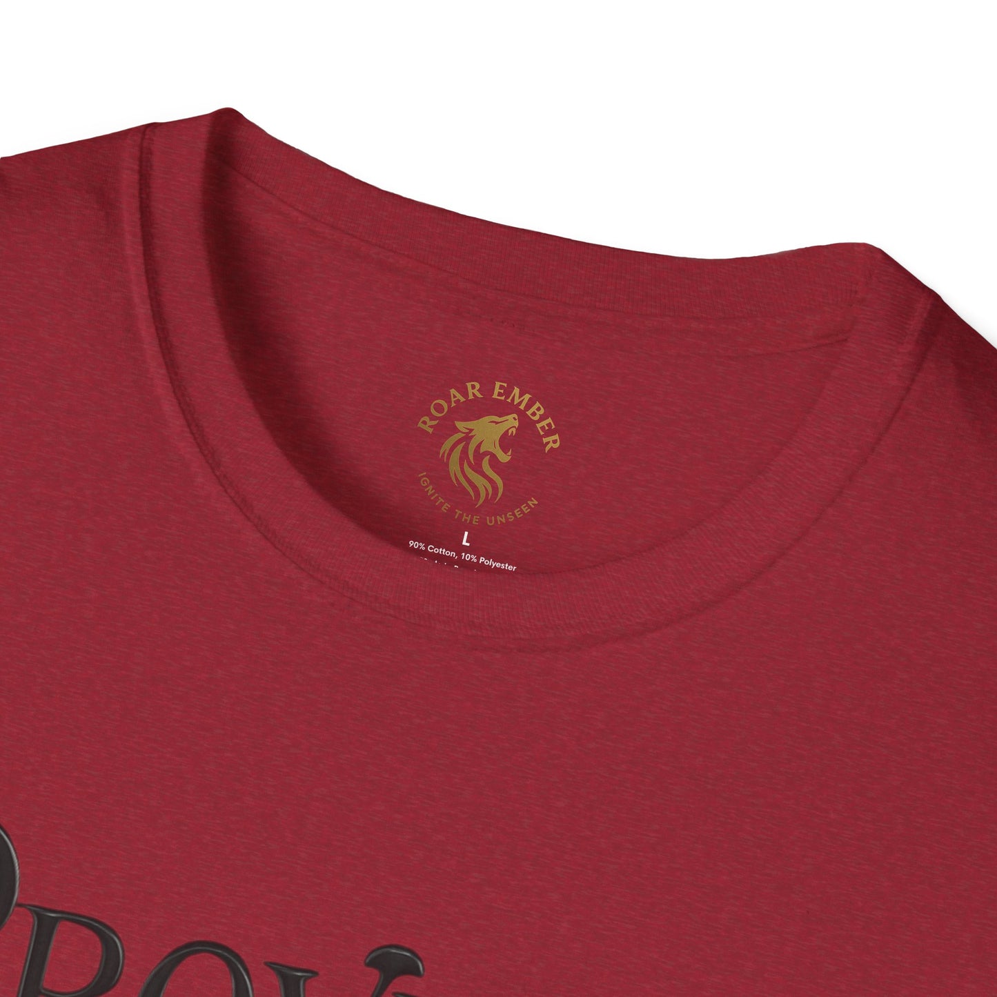 Proverb 12:1 Roar Ember T-shirt