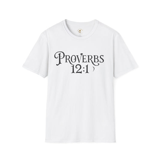 Proverb 12:1 Roar Ember T-shirt