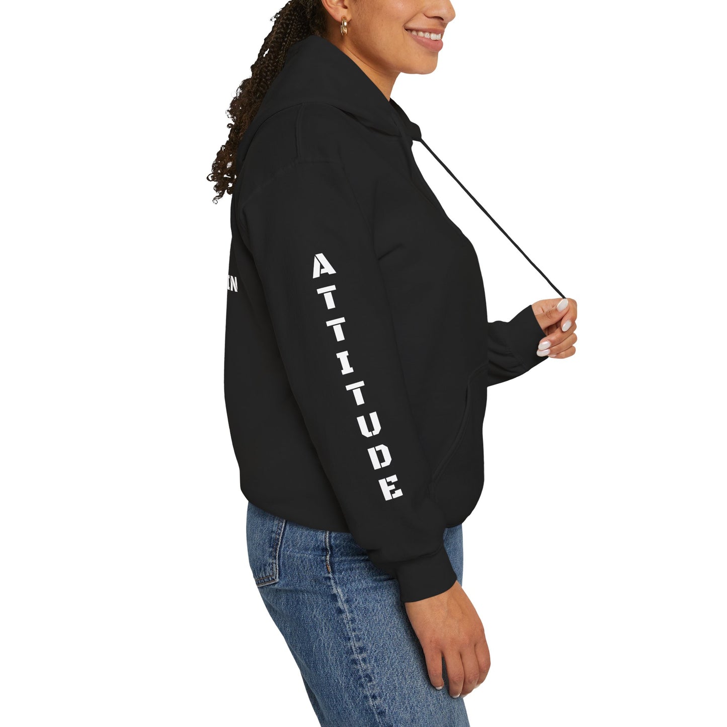 GOAT Mountain Altitude x Attitude Hoodie – Beyond the Limit Mountain Graphic | Motivational Gym & Streetwear