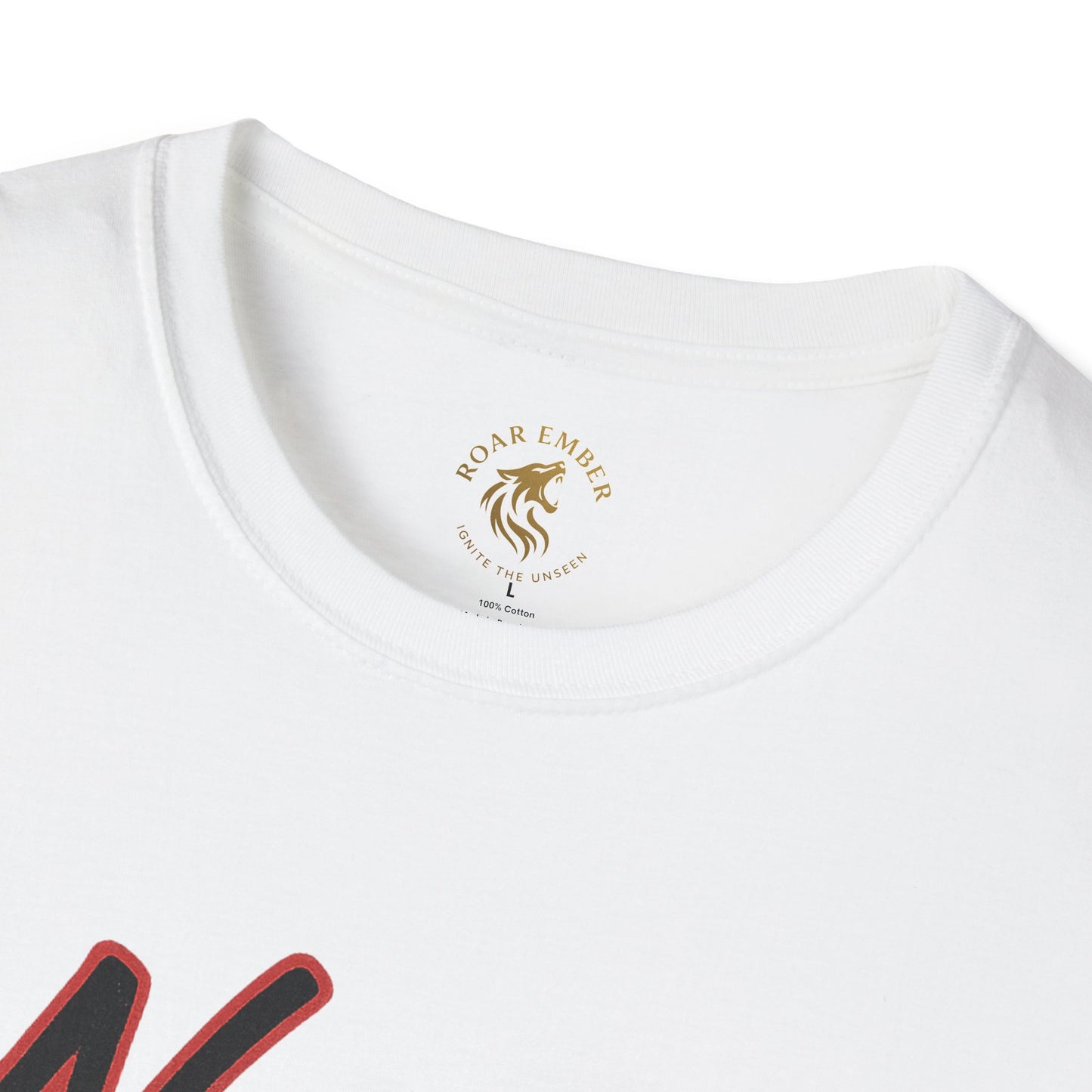 Never Finished T-Shirt — Motivational No Finish Line Roar Ember T-shirt