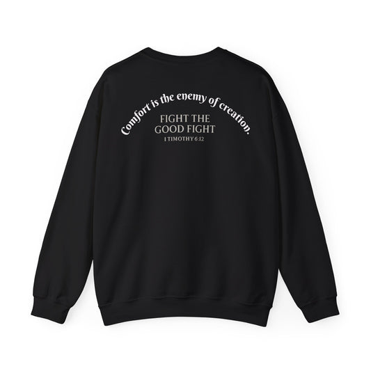 Fight The Good Fight Scripture Unisex - Sweatshirt