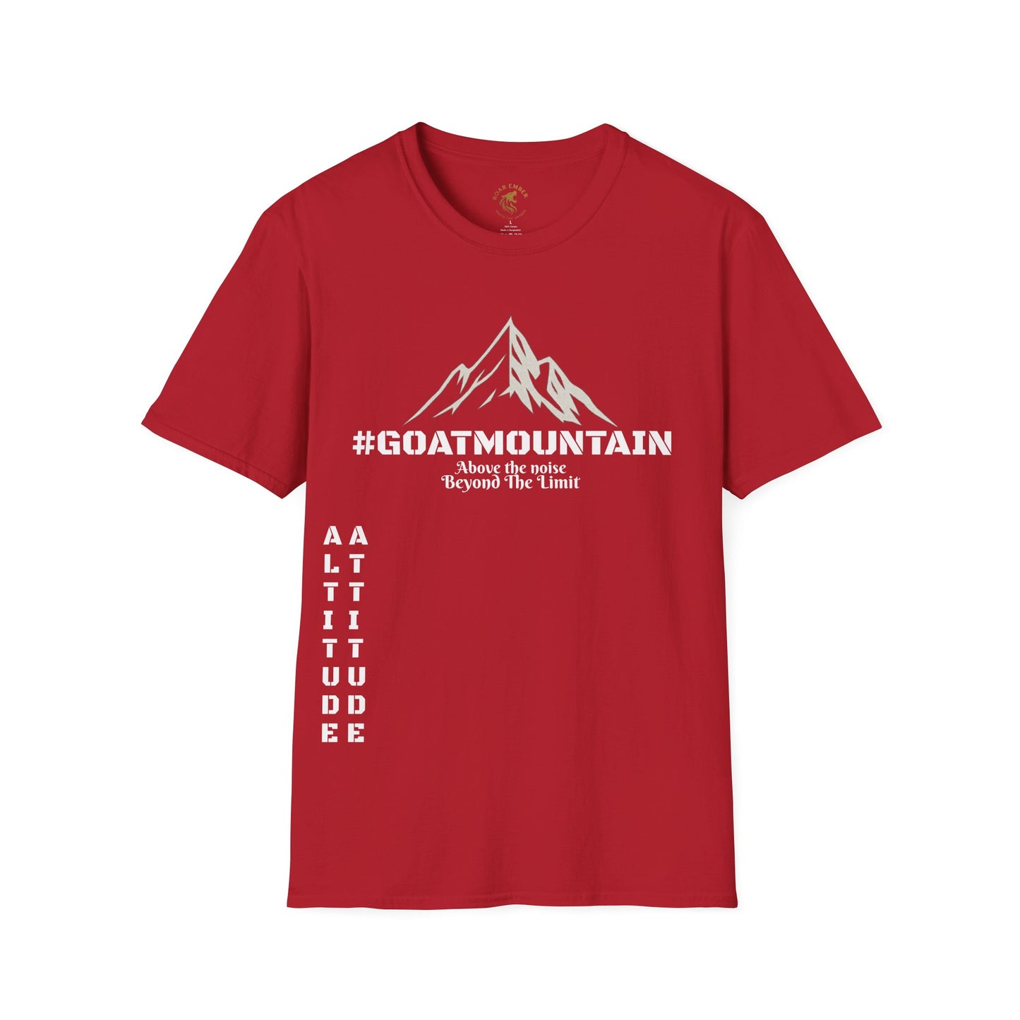 #GOATMOUNTAIN Mountain T-Shirt — Altitude Attitude Outdoor Adventure Tee